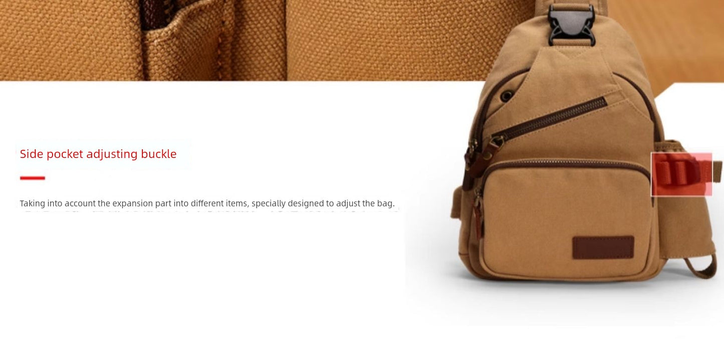 Canvas Urban Sling Bag