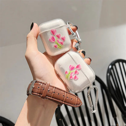Colorful Heart Glitter Case for AirPods