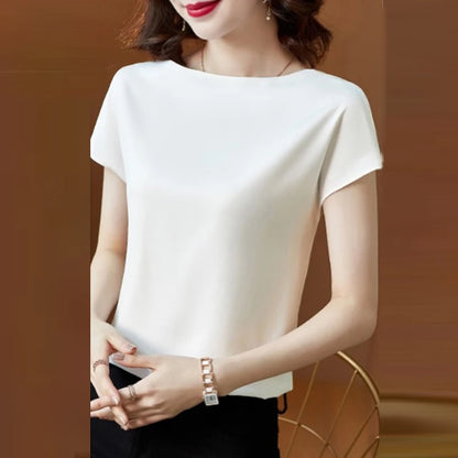 ZANZEA Elegant Satin Blouse