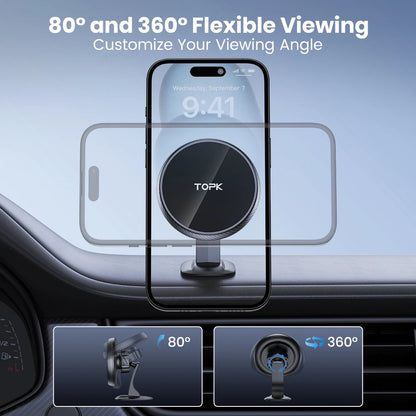 TOPK MagSafe Car Phone Holder