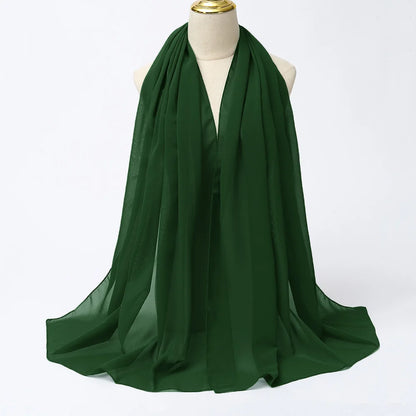 Chiffon Muslim Hijab Scarf