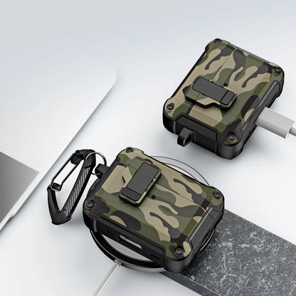 Camouflage Hard Shell Protective Case for AirPods.