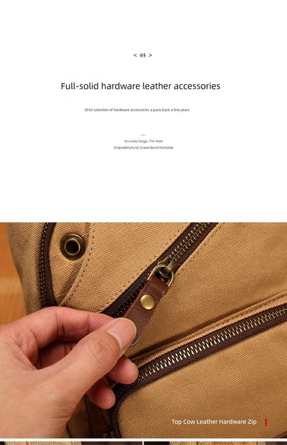 Canvas Urban Sling Bag
