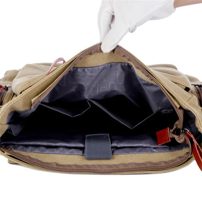 Weixier Canvas Travel Satchel
