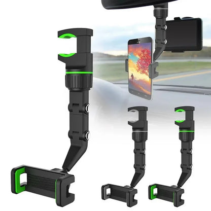Rearview 360° Mirror Phone Mount