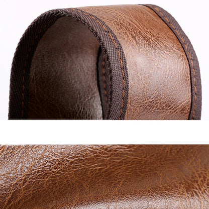 Men's USB Leather Crossbody Chest Bag