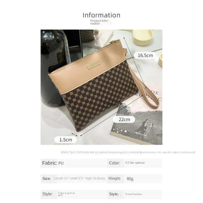 Women's Retro Print Clutch Wallet