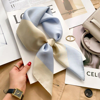 Luxury Silk Print Scarf