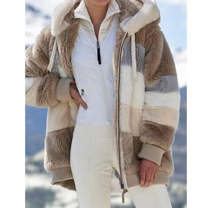 Hooded Winter Cashmere Coat