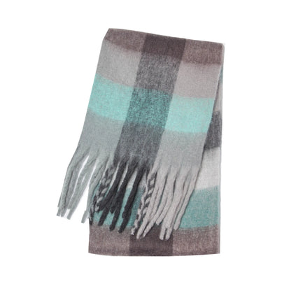 Warm Cashmere Rainbow Scarf