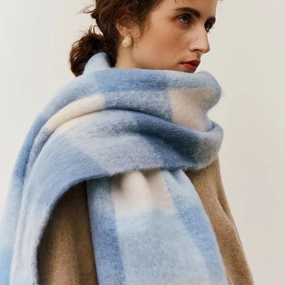 Warm Cashmere Rainbow Scarf