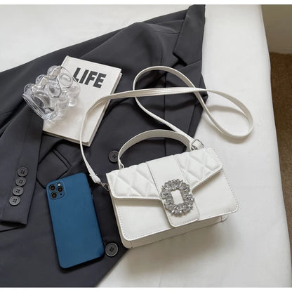 Diamond Gleam Chain Bag