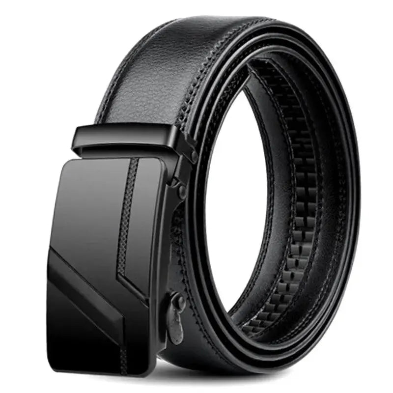 Luxury PU Leather Men's Belt