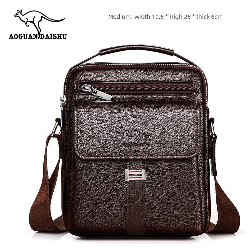 Legacy Leather Crossbody Briefcase