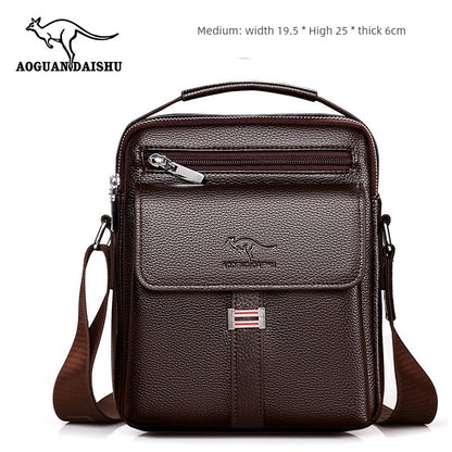 Legacy Leather Crossbody Briefcase