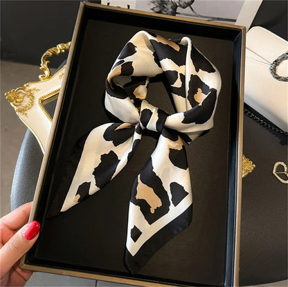 Luxury Silk Print Scarf