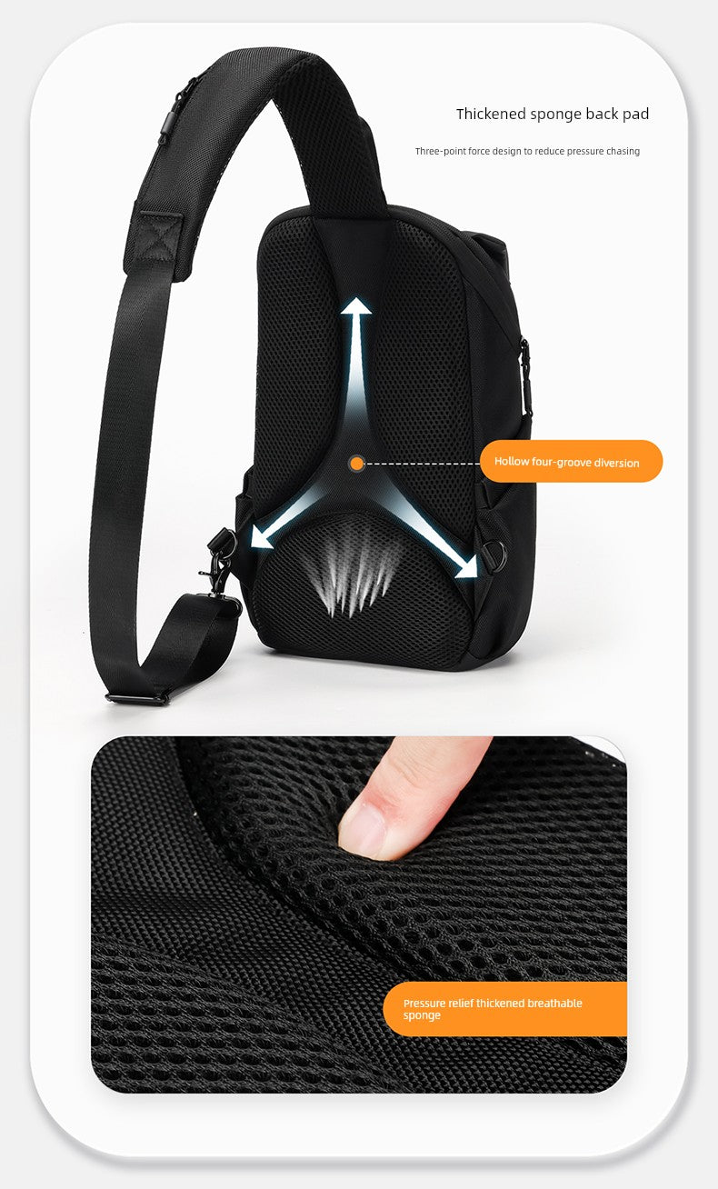 LuxeGuard Urban Crossbody Bag