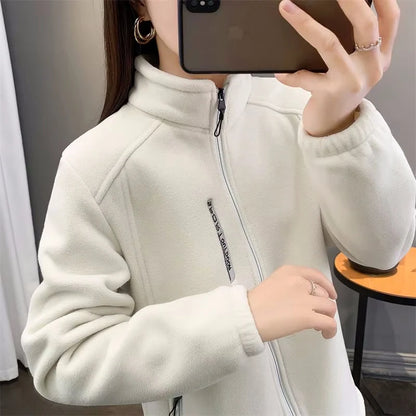 Plus Size Fleece Winter Coat