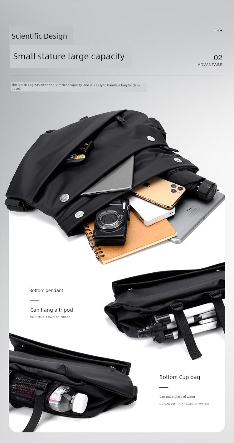 RideFlex Crossbody Gear Bag