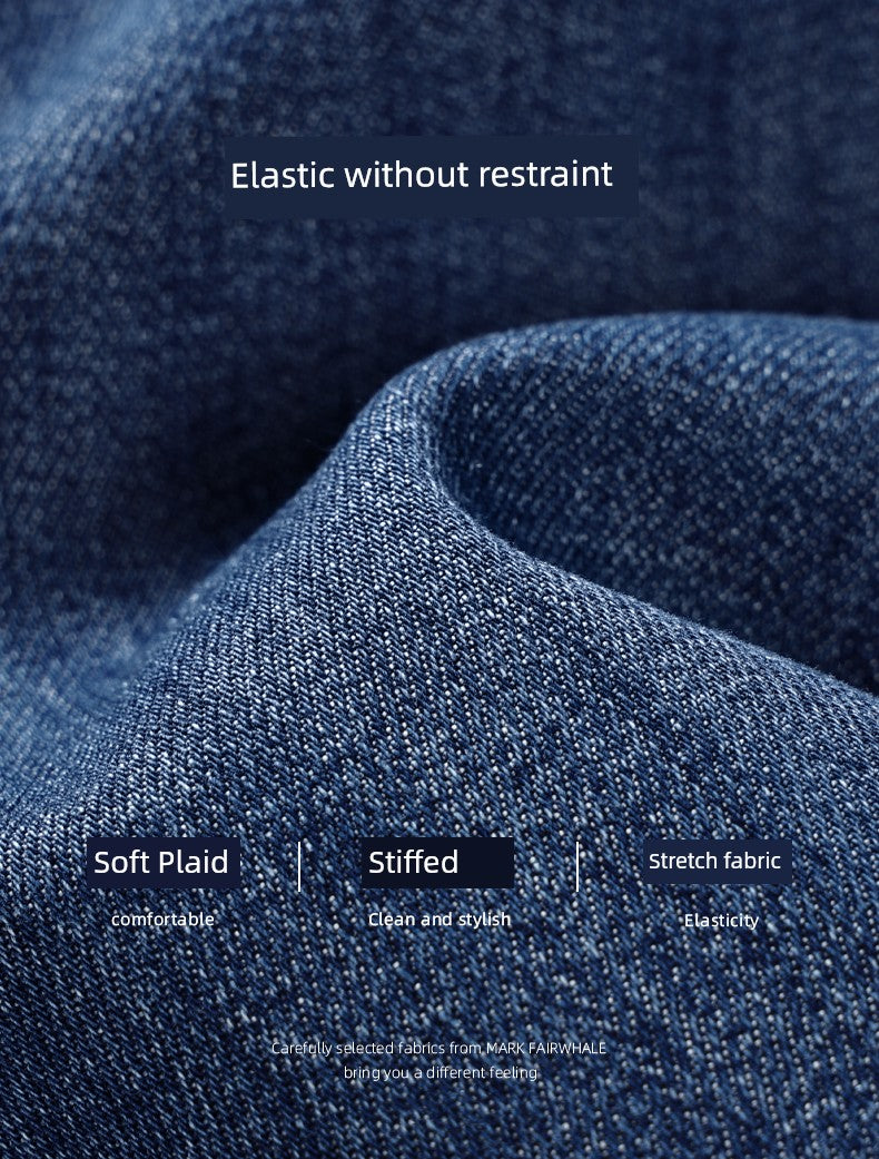 Youth Embroidered Denim Trousers