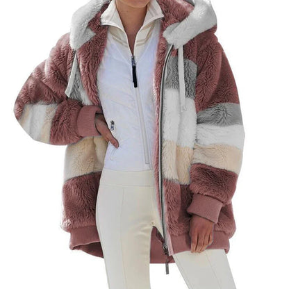 Hooded Winter Cashmere Coat
