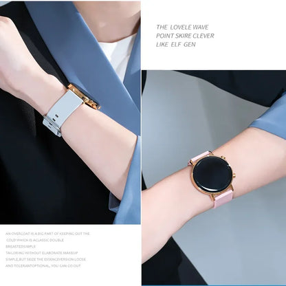 Silicone Watch Band for Amazfit &amp; Samsung