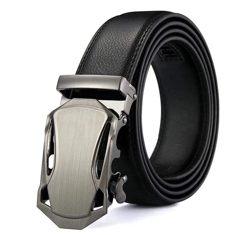 Luxury PU Leather Men's Belt