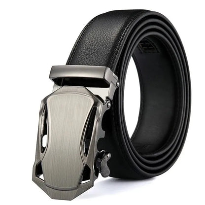 Luxury PU Leather Men's Belt
