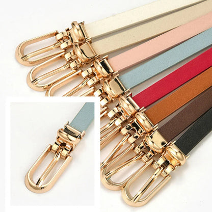 Candy Color Thin Waist Belt