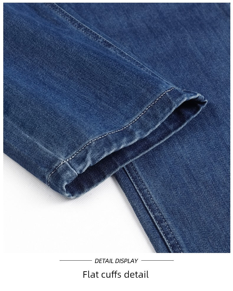 Youth Embroidered Denim Trousers