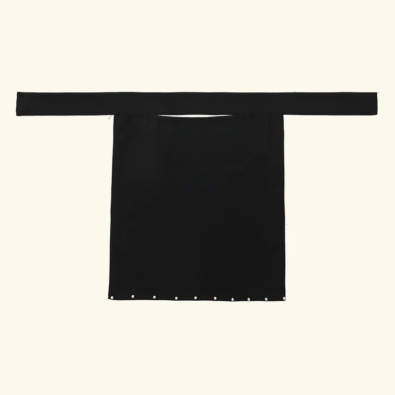 Black Beading Chiffon Niqab for Women