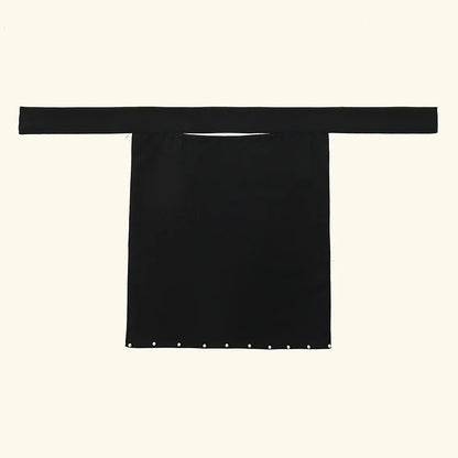 Black Beading Chiffon Niqab for Women