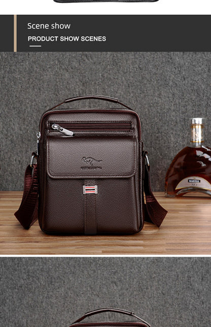 Legacy Leather Crossbody Briefcase