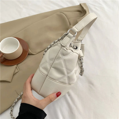 Car Sewing Bucket Shoulder Bag