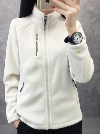 Plus Size Fleece Winter Coat
