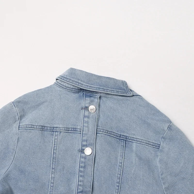 Chic Plus-Size Denim Jacket