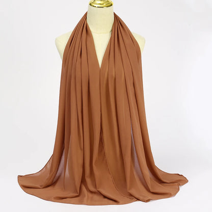 Chiffon Muslim Hijab Scarf