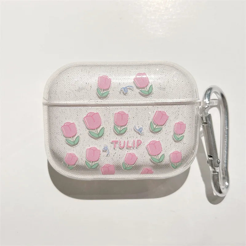 Colorful Heart Glitter Case for AirPods