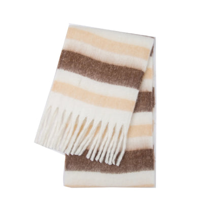 Warm Cashmere Rainbow Scarf