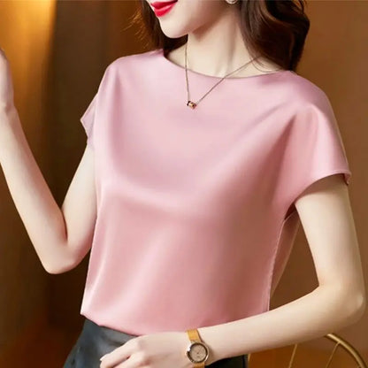 ZANZEA Elegant Satin Blouse