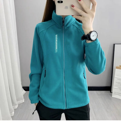Plus Size Fleece Winter Coat