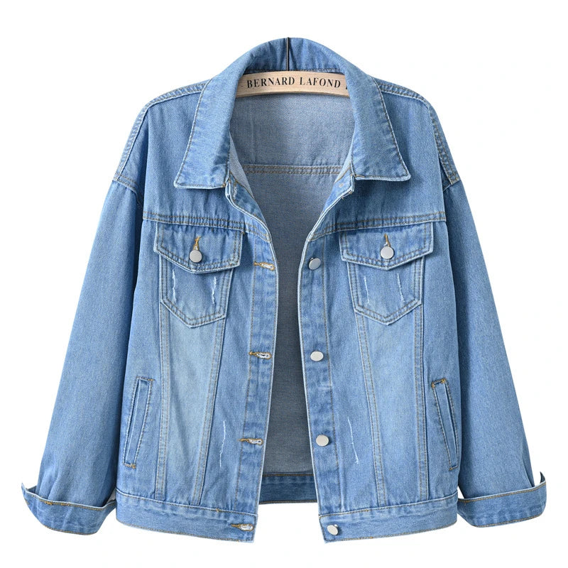 Stylish Slim Fit Denim Coat