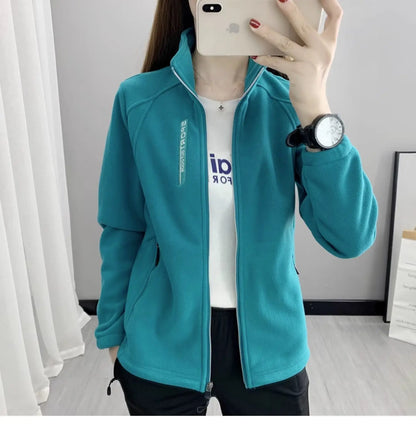 Plus Size Fleece Winter Coat
