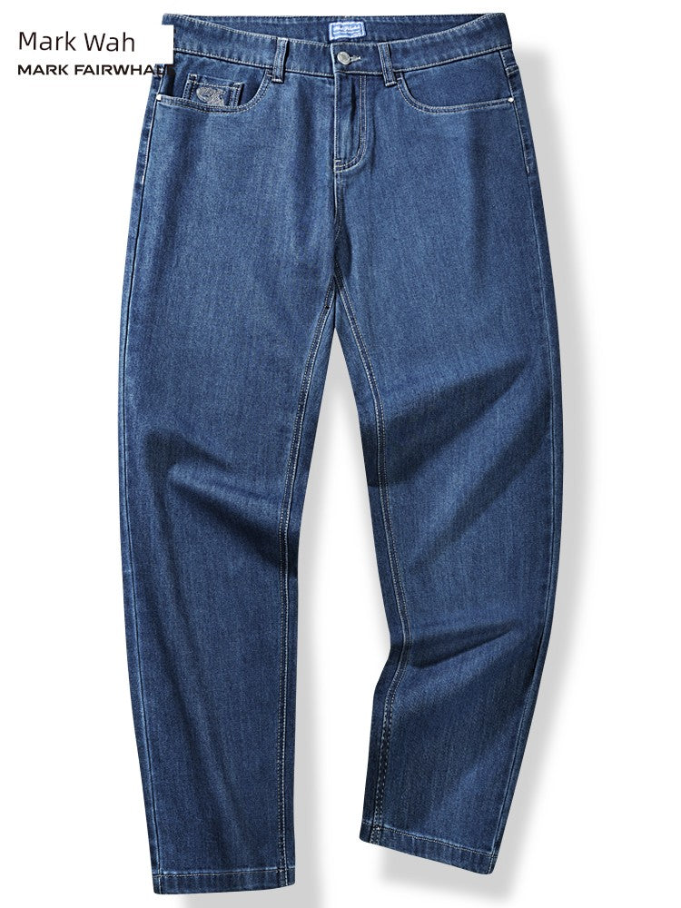 Youth Embroidered Denim Trousers