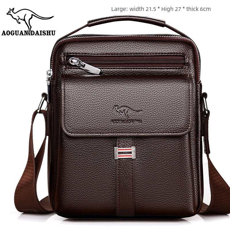 Legacy Leather Crossbody Briefcase