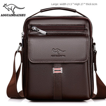 Legacy Leather Crossbody Briefcase
