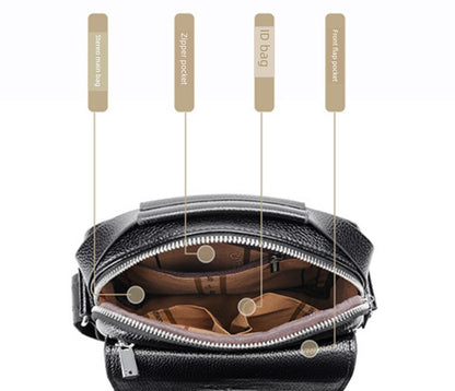Legacy Leather Crossbody Briefcase