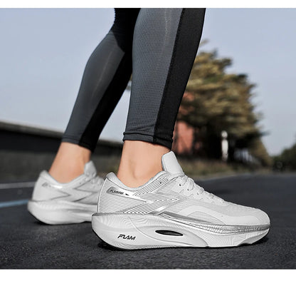Rozoball Carbon Plate Marathon Running Shoes – Lightweight Air Cushion Sneakers