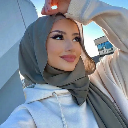 Chiffon Muslim Hijab Scarf