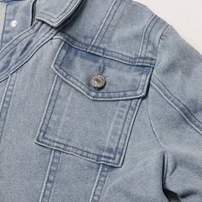 Chic Plus-Size Denim Jacket